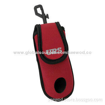 Neoprene Golf Ball Holder, Velcro Closure